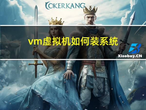 vm虚拟机如何装系统的相关图片