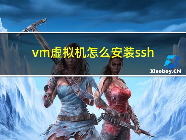 vm虚拟机怎么安装ssh的相关图片