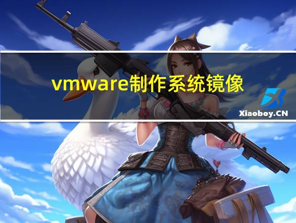 vmware制作系统镜像的相关图片