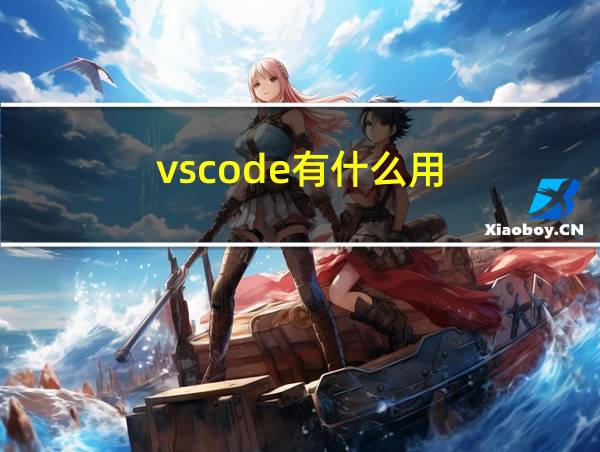 vscode有什么用的相关图片