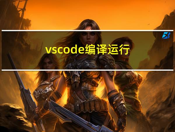 vscode编译运行的相关图片