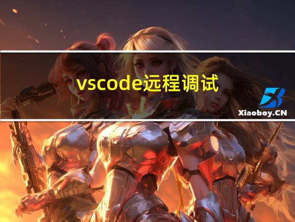 vscode远程调试的相关图片