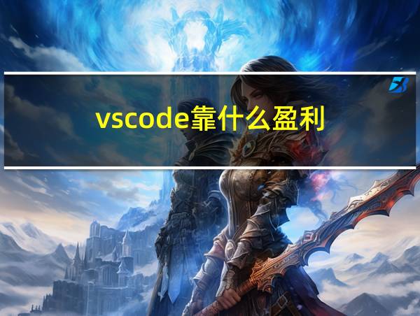 vscode靠什么盈利的相关图片