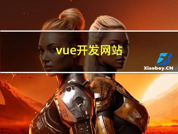 vue开发网站的相关图片