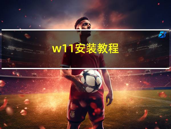 w11安装教程的相关图片