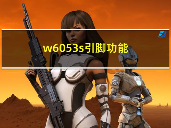 w6053s引脚功能的相关图片