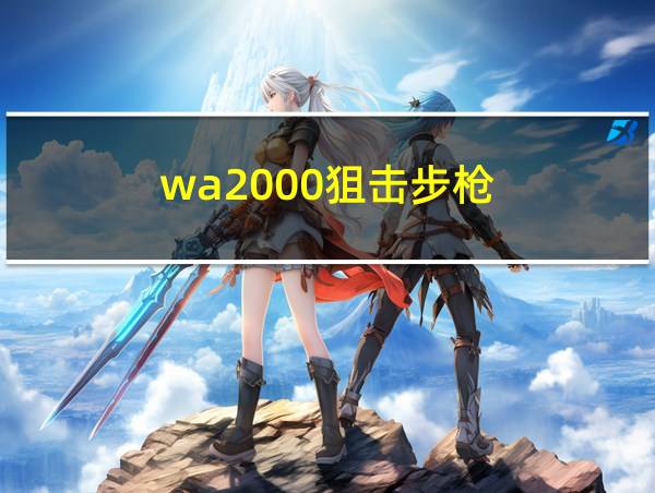 wa2000狙击步枪的相关图片