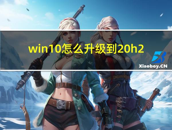 win10怎么升级到20h2的相关图片