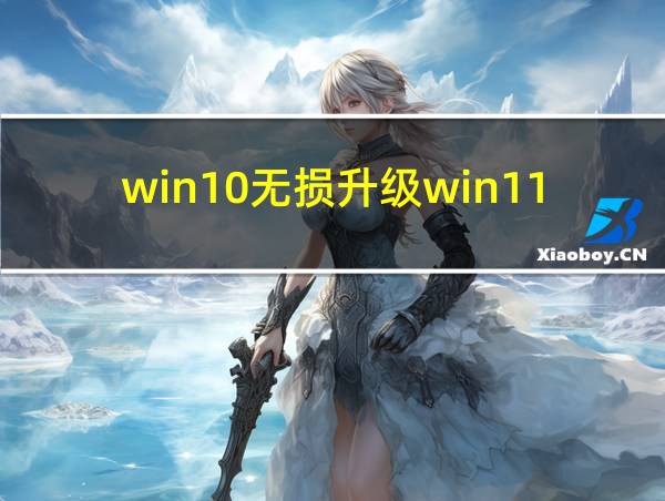 win10无损升级win11的相关图片