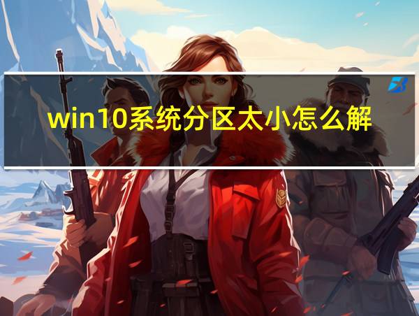 win10系统分区太小怎么解决的相关图片