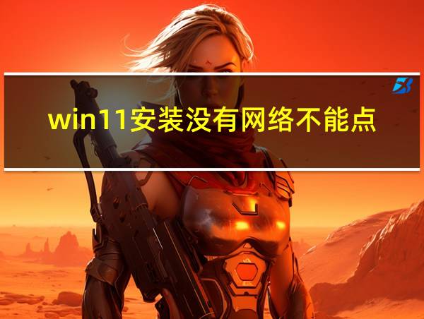 win11安装没有网络不能点下一步的相关图片