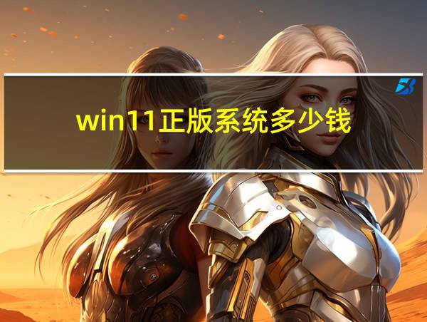 win11正版系统多少钱的相关图片