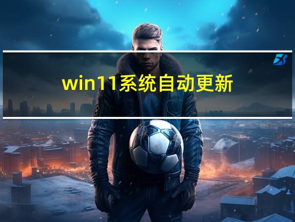 win11系统自动更新的相关图片