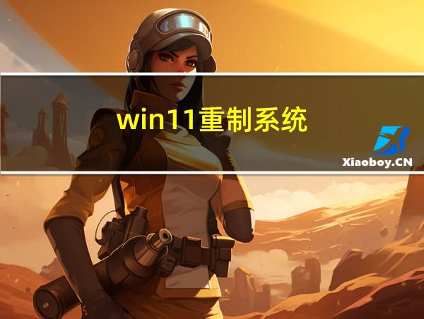 win11重制系统的相关图片