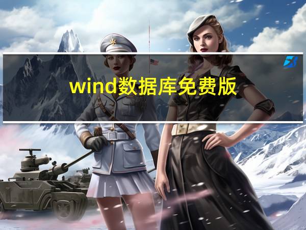 wind数据库免费版的相关图片