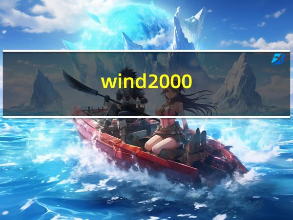 wind2000的相关图片