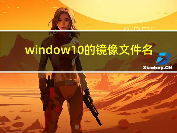 window10的镜像文件名的相关图片