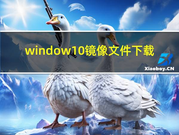 window10镜像文件下载的相关图片