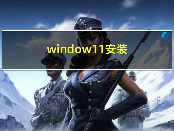 window11安装的相关图片