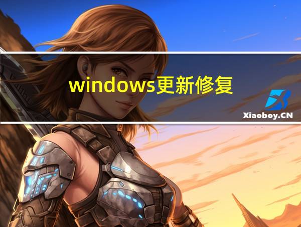 windows更新修复的相关图片