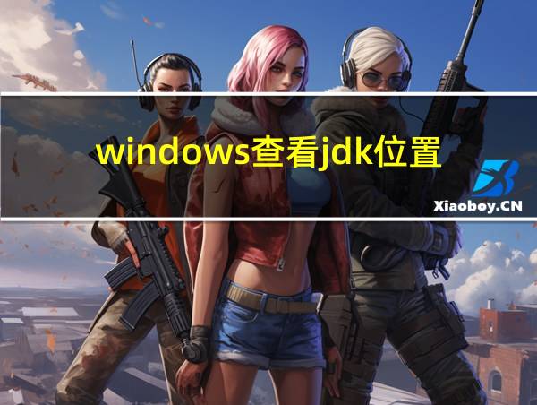 windows查看jdk位置的相关图片