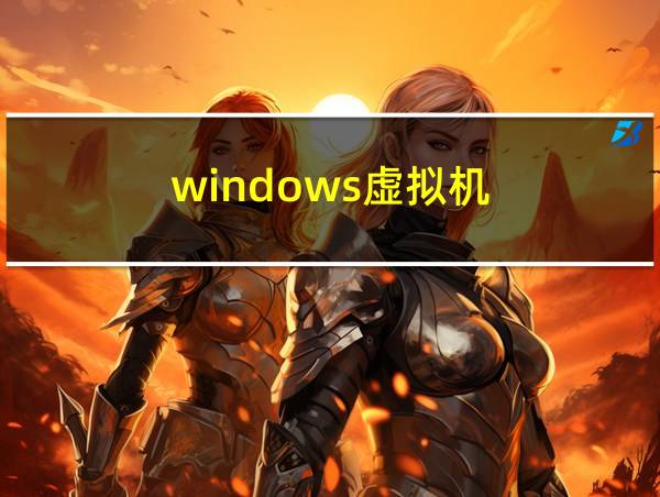 windows虚拟机的相关图片