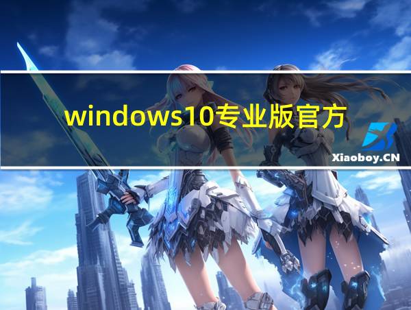 windows10专业版官方镜像的相关图片