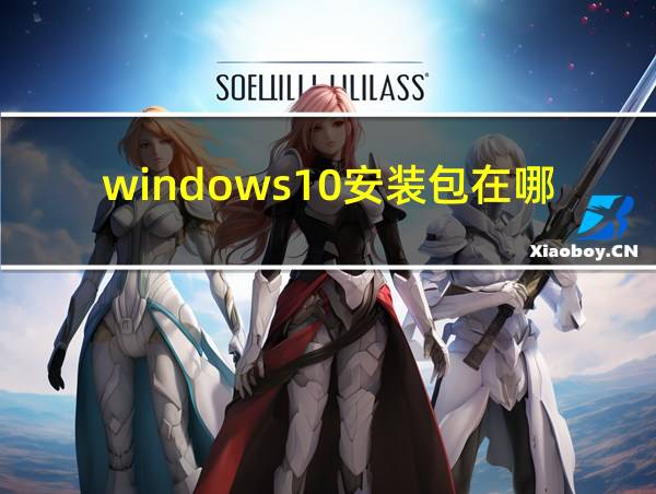 windows10安装包在哪下载的相关图片