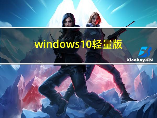 windows10轻量版的相关图片