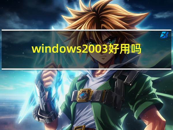 windows2003好用吗的相关图片