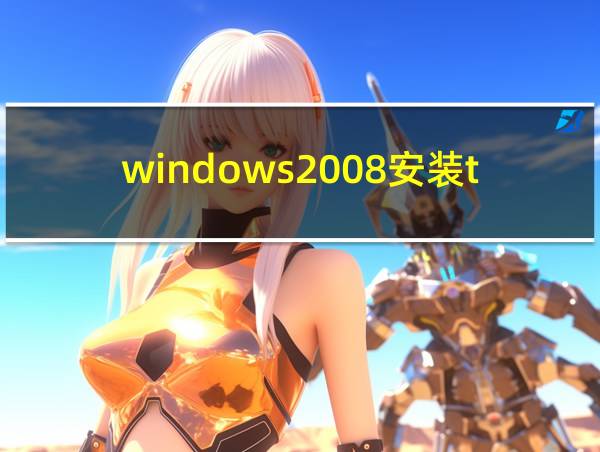 windows2008安装tools的相关图片