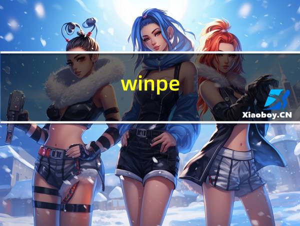 winpe.wim下载的相关图片