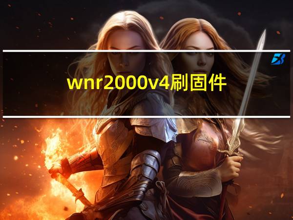 wnr2000v4刷固件的相关图片