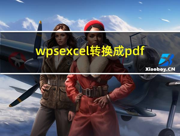 wpsexcel转换成pdf格式不在一页的相关图片