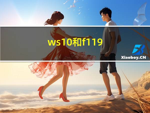 ws10和f119的相关图片