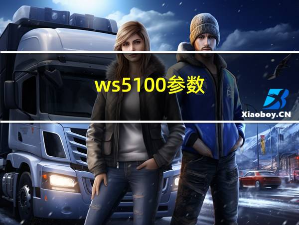 ws5100参数的相关图片