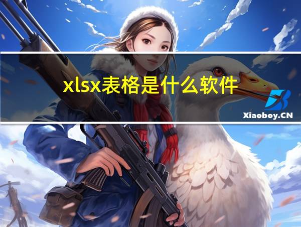 xlsx表格是什么软件的相关图片