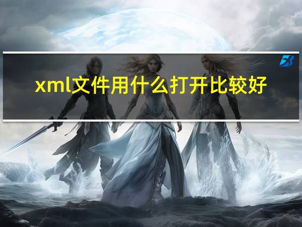 xml文件用什么打开比较好的相关图片