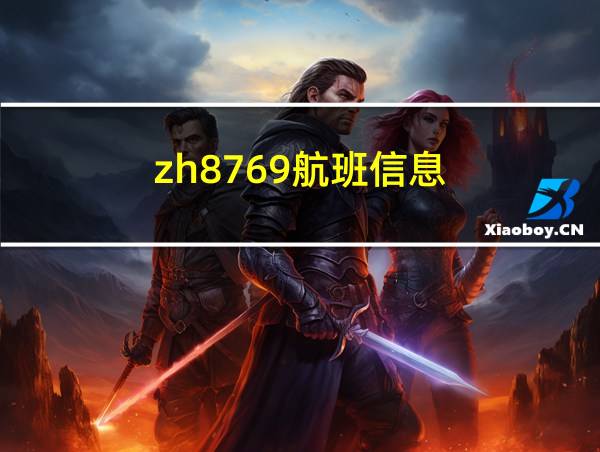 zh8769航班信息的相关图片