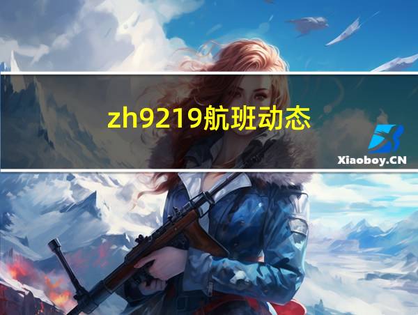 zh9219航班动态的相关图片